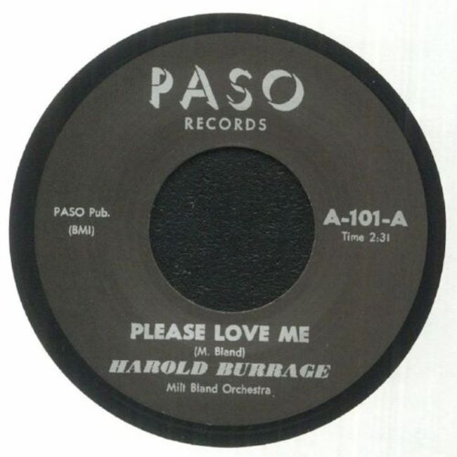 Burrage ,Harold - Please Love Me + 1